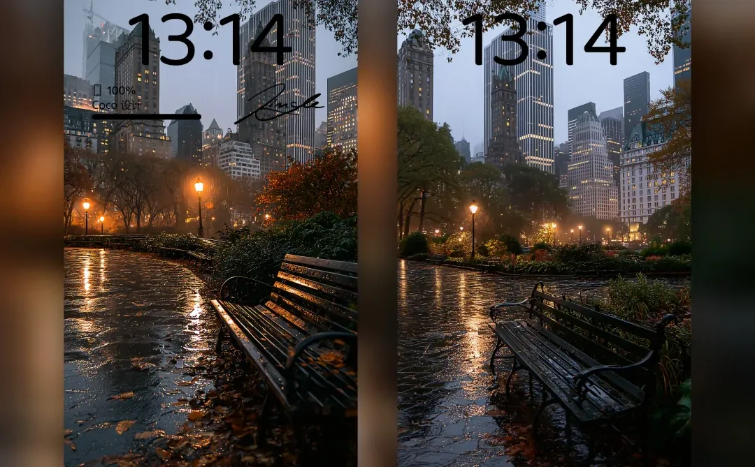 印象壁纸 | 都市秋雨 #180