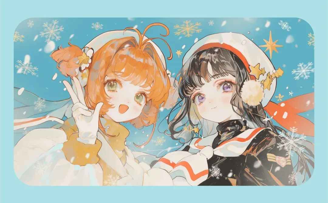 魔卡少女樱电脑壁纸|冬日氛围感拉满