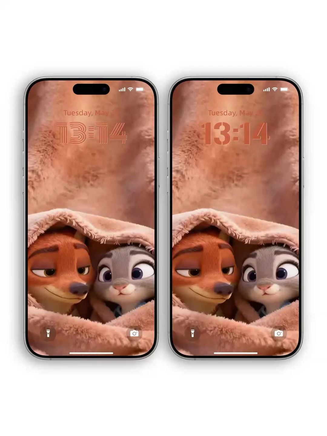 尼克朱迪裹毛毯的动态壁纸甜晕了🥺650