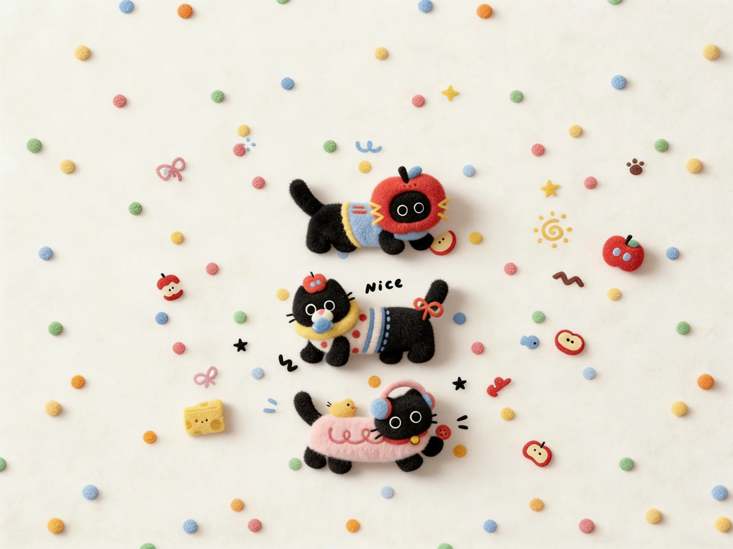 毛绒电脑壁纸pad壁纸合集✨