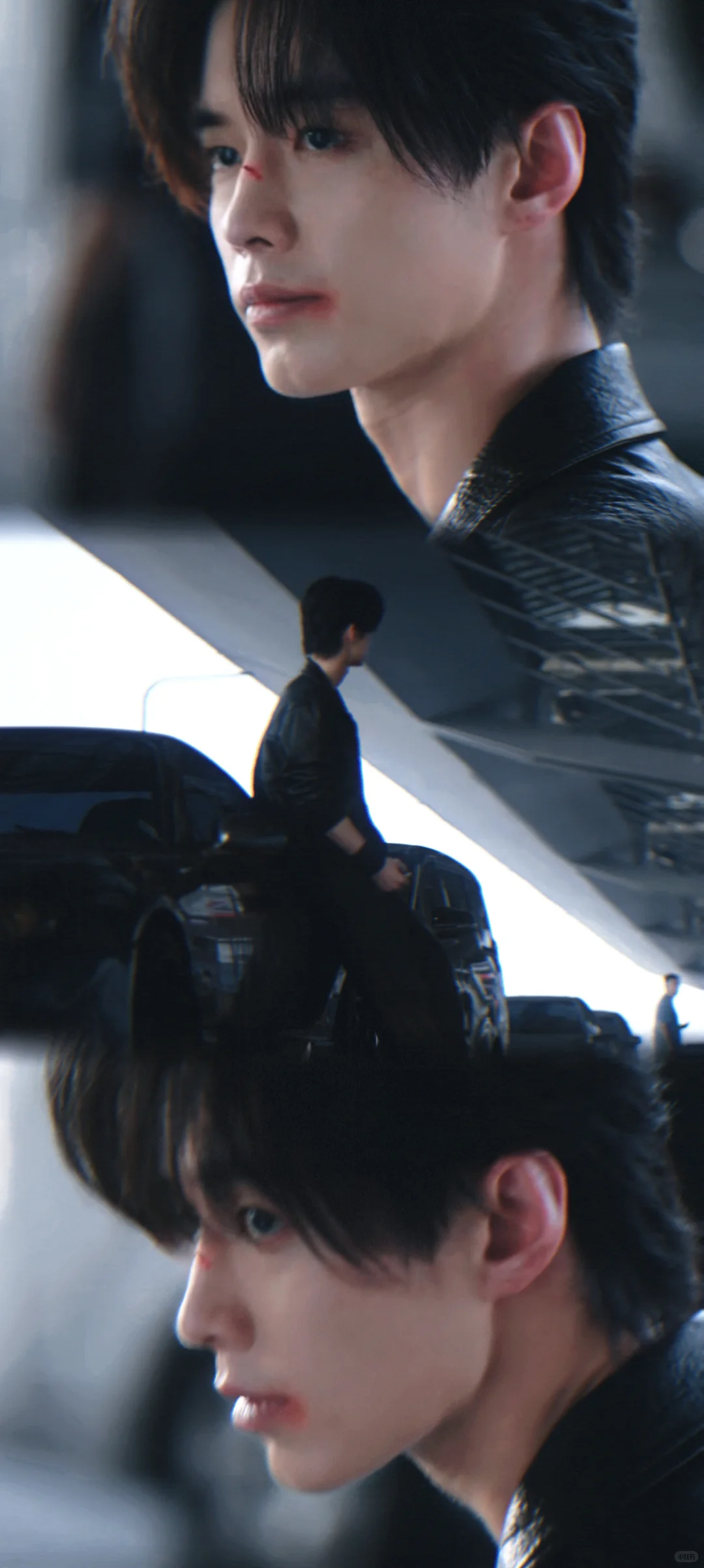 何与《双轨》壁纸｜自修 靳朝