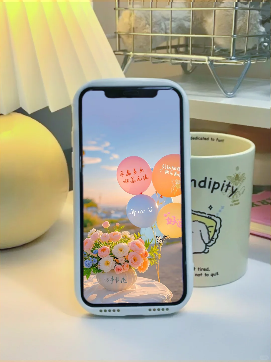 🌷温柔系文字锁屏壁纸｜把浪漫揣进手机里