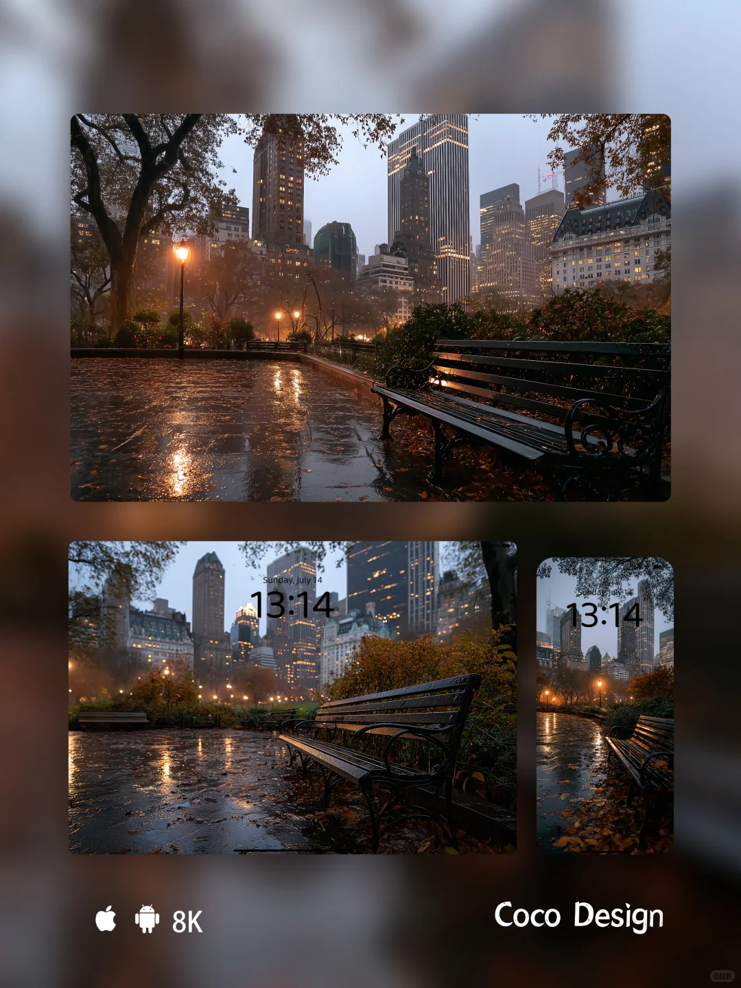 印象壁纸 | 都市秋雨 #180