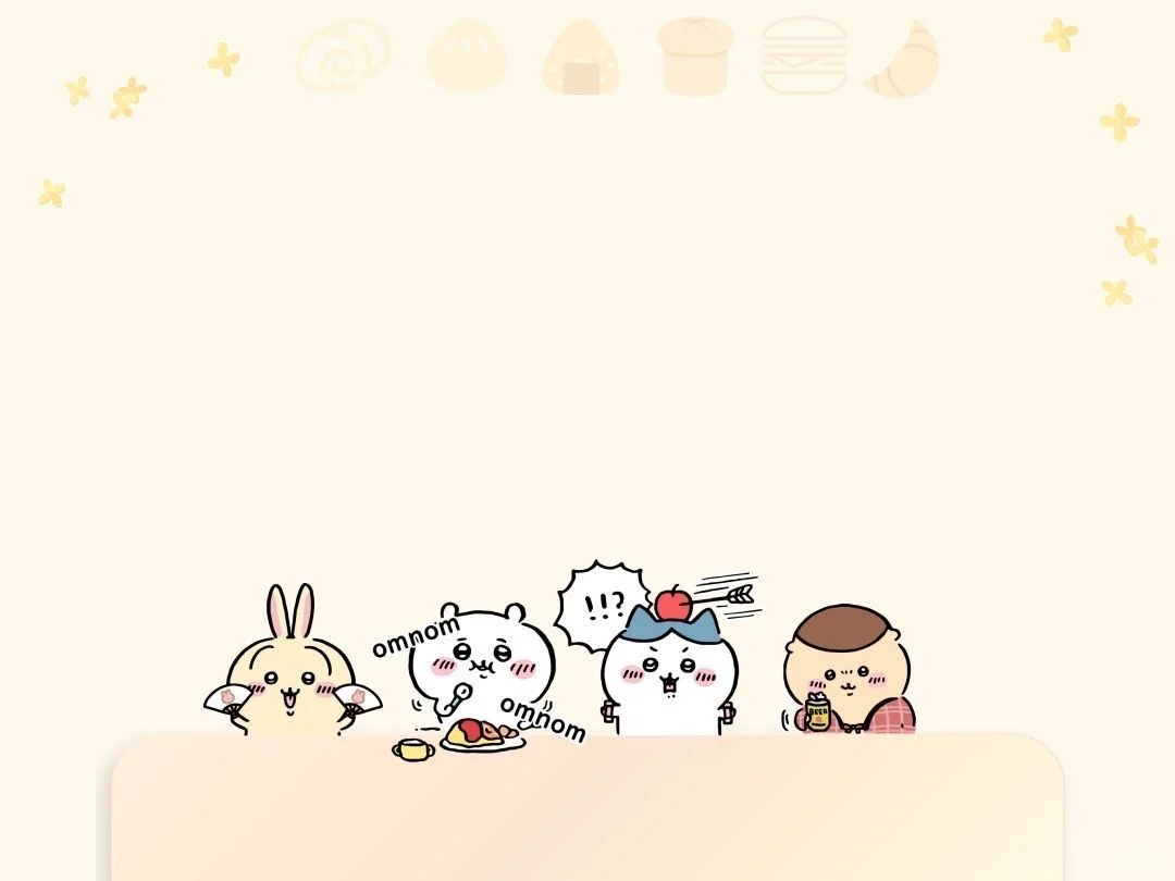 iPad壁纸｜带来三小只平板组图