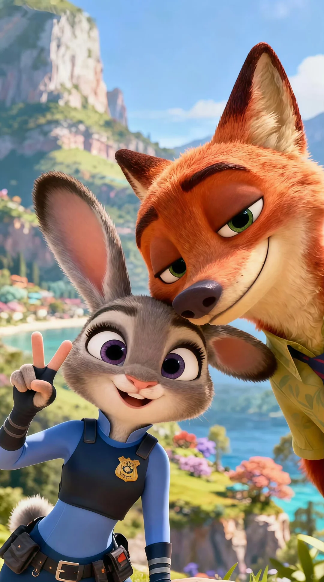 Share｜没电也要存的疯狂动物城壁纸！！