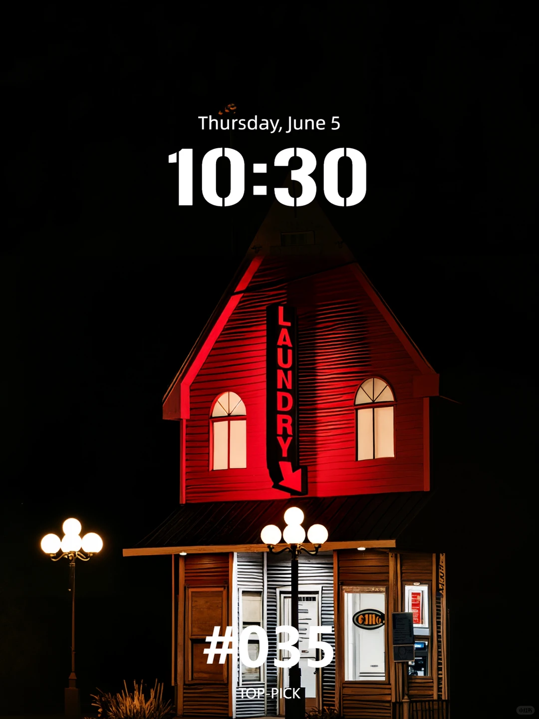 高清壁纸｜霓虹小屋｜035