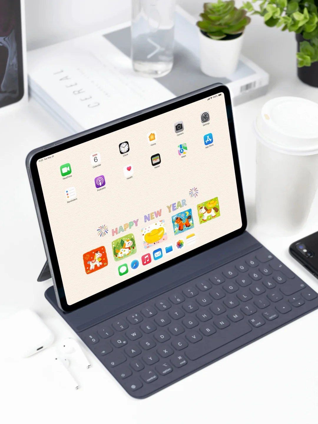 2026马年新年快乐|平板壁纸|119