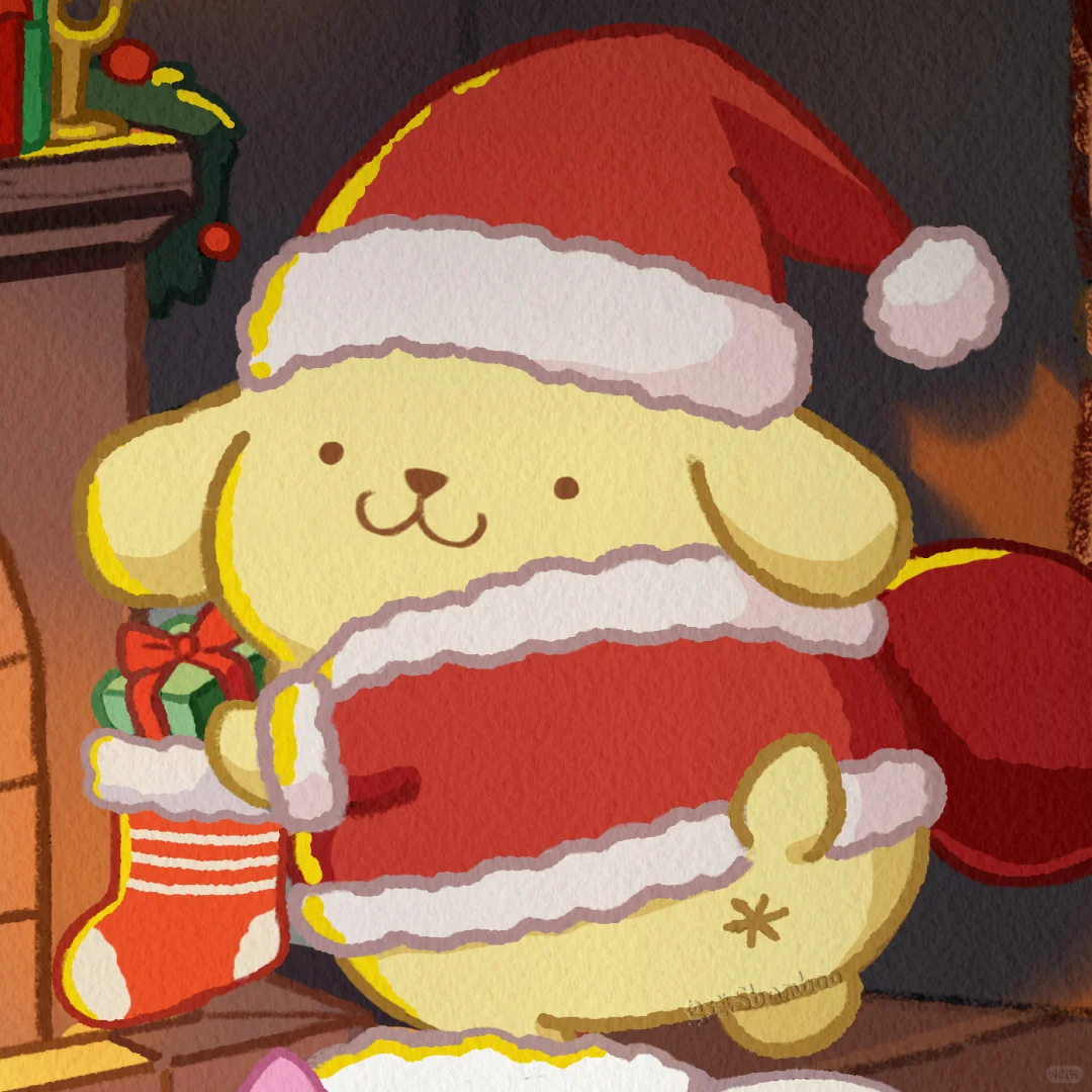 布丁狗圣诞情头壁纸（2025篇）🎄