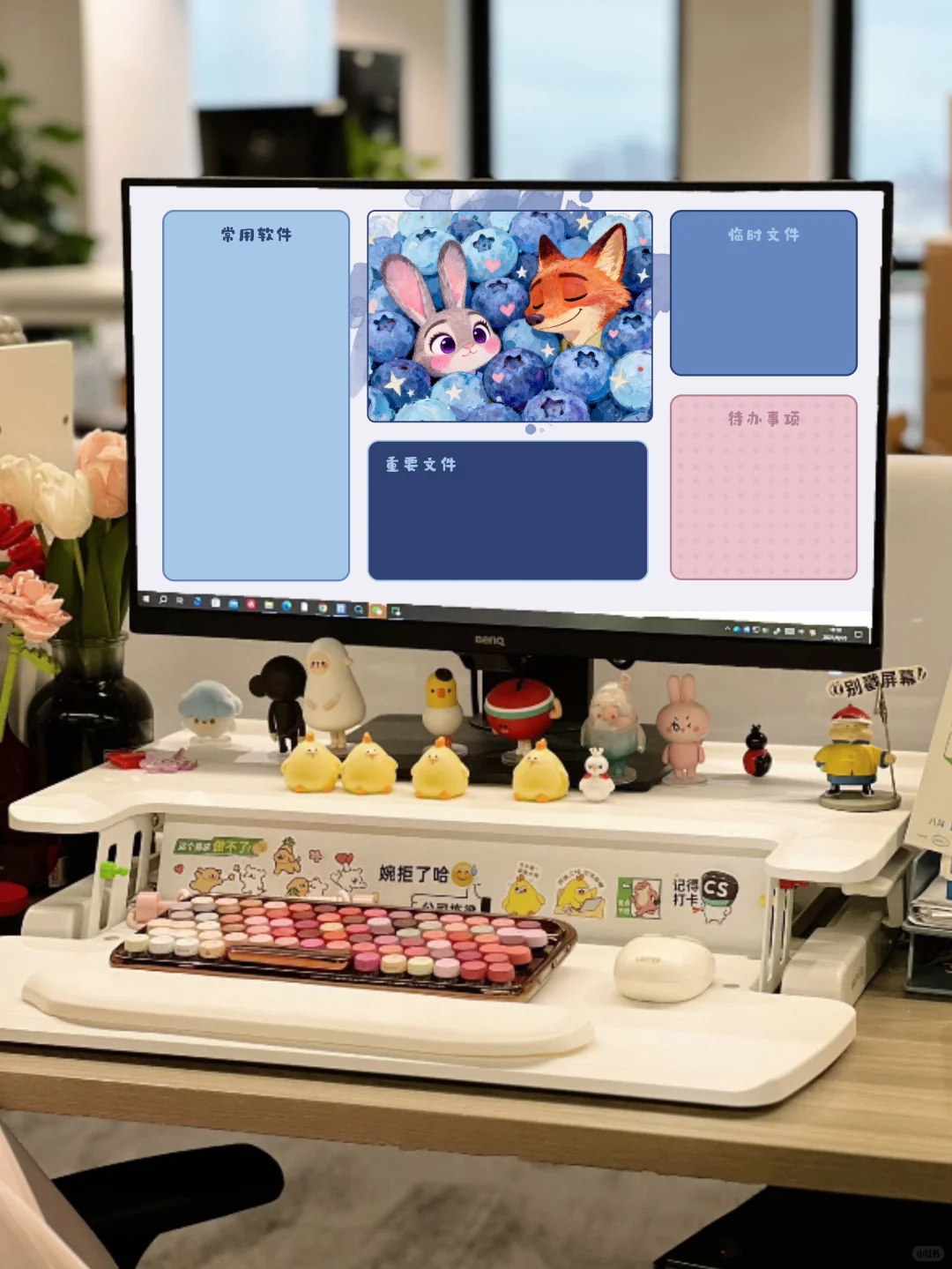 疯狂动物城电脑壁纸✨|好喜欢这个配色