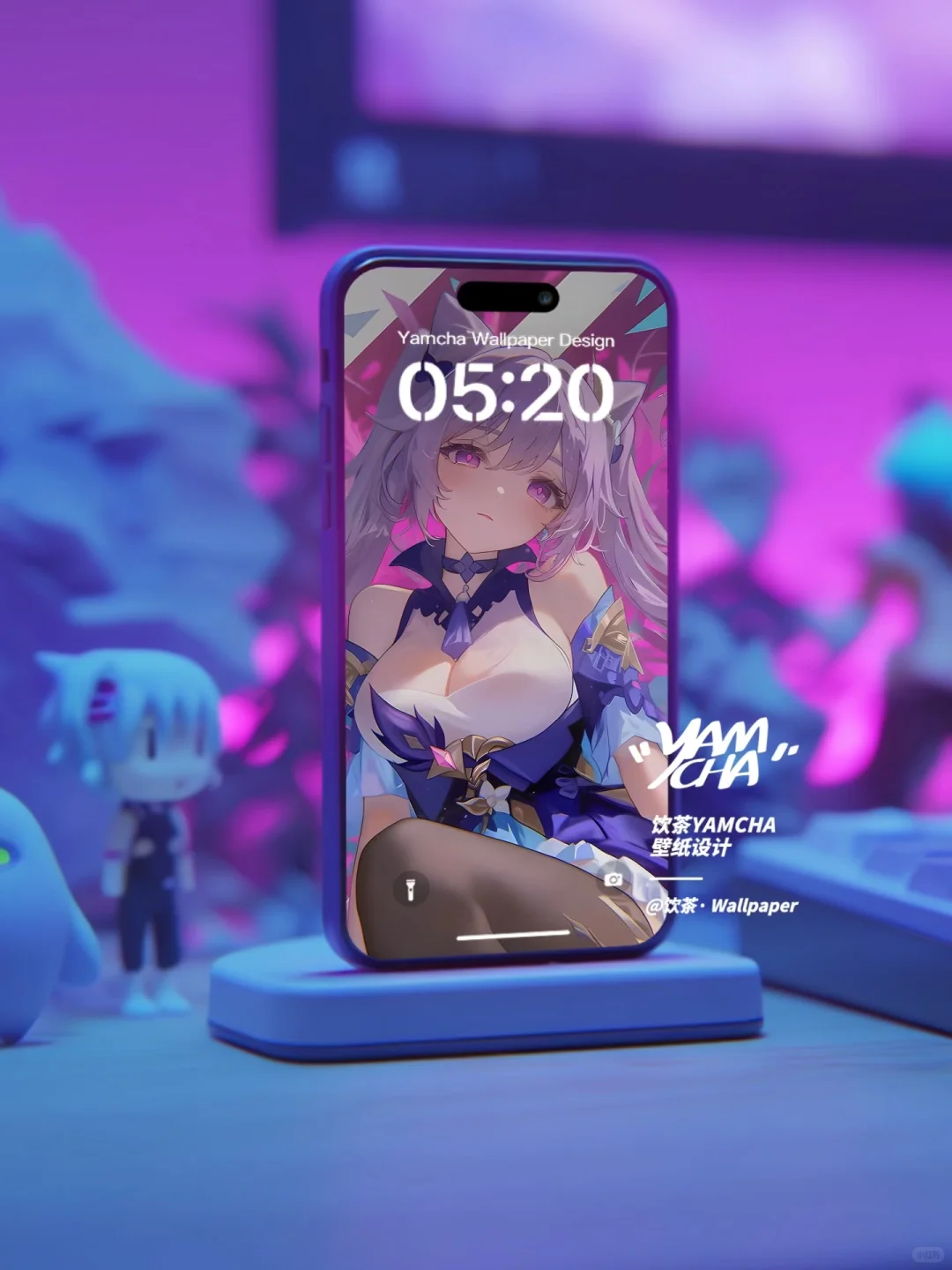 753 动态壁纸| 原神 刻晴温柔版18x