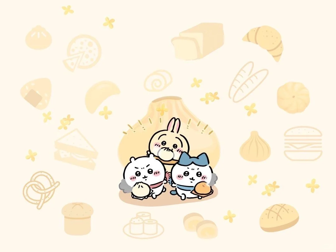 iPad壁纸｜带来三小只平板组图