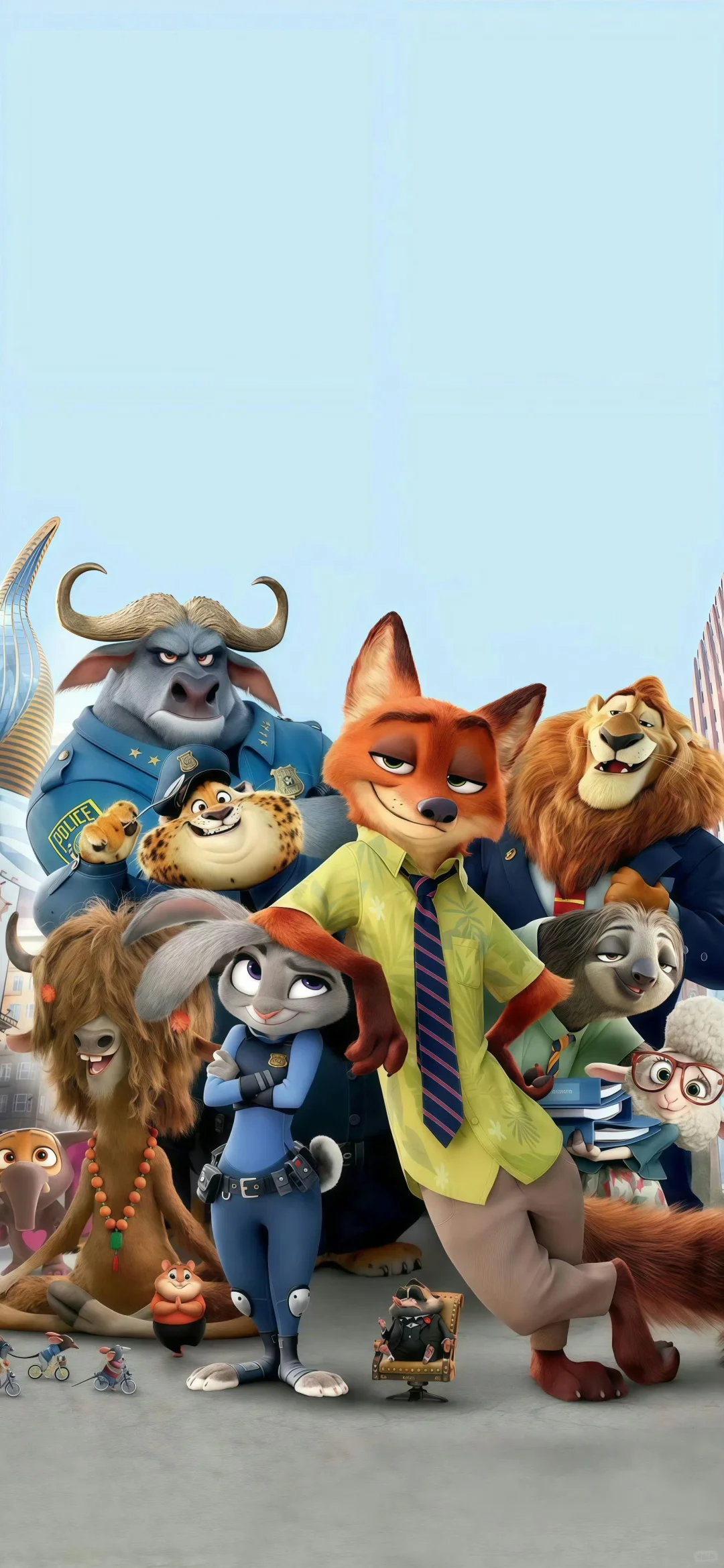 Share｜没电也要存的疯狂动物城壁纸！！