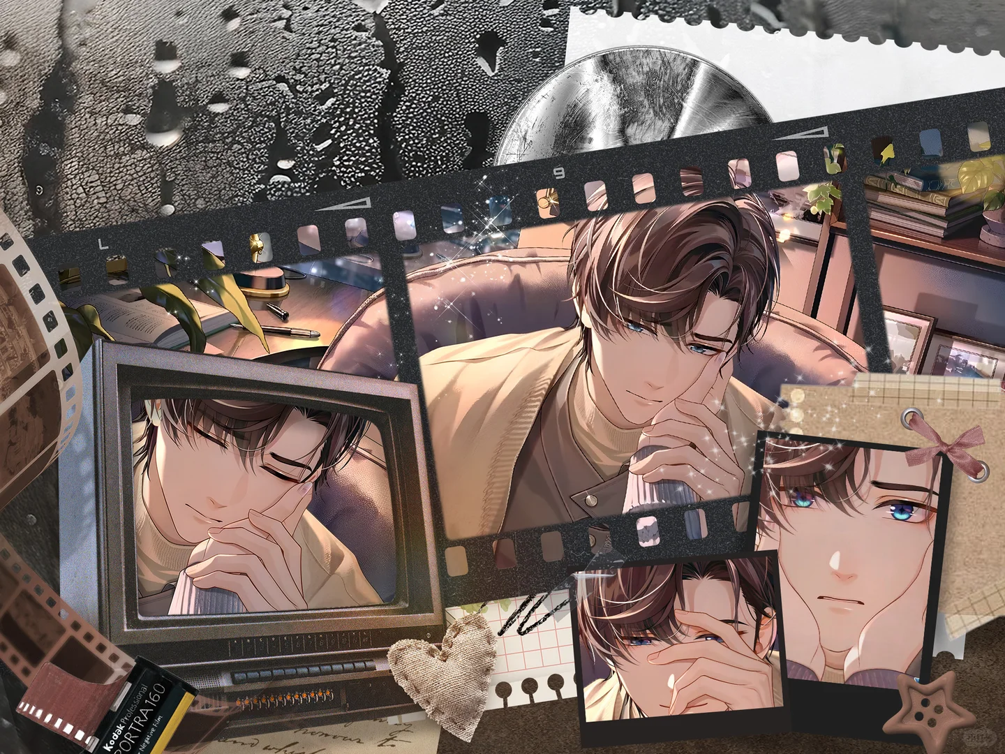 平板壁纸｜左然 #同我仰春