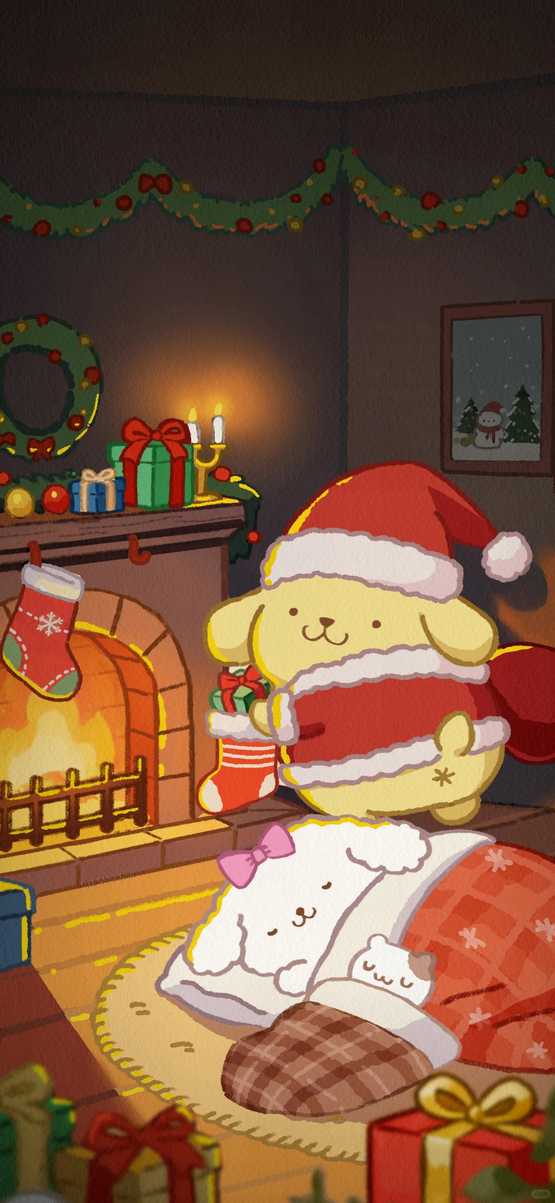 布丁狗圣诞情头壁纸（2025篇）🎄