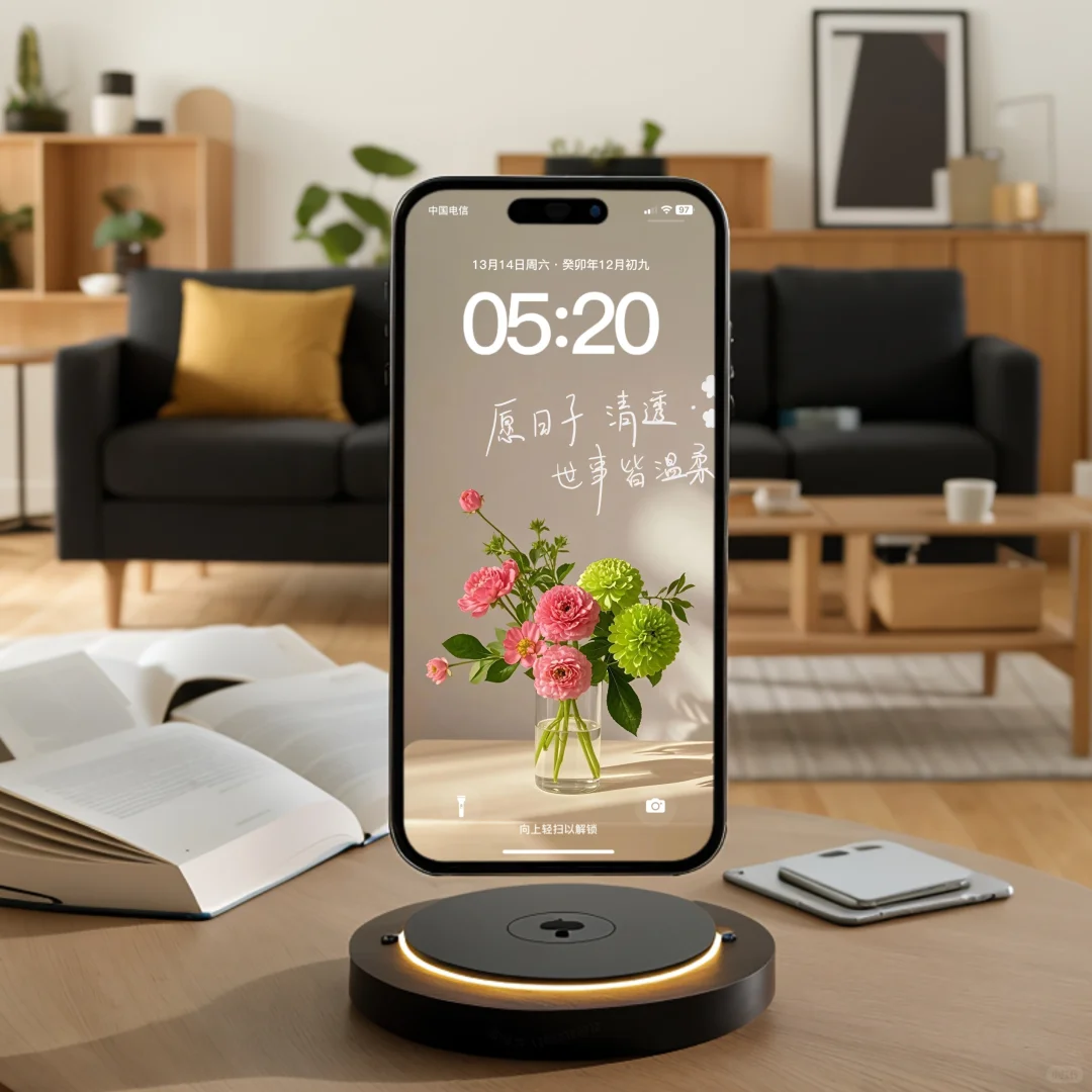 🌷温柔系文字锁屏壁纸｜把浪漫揣进手机里