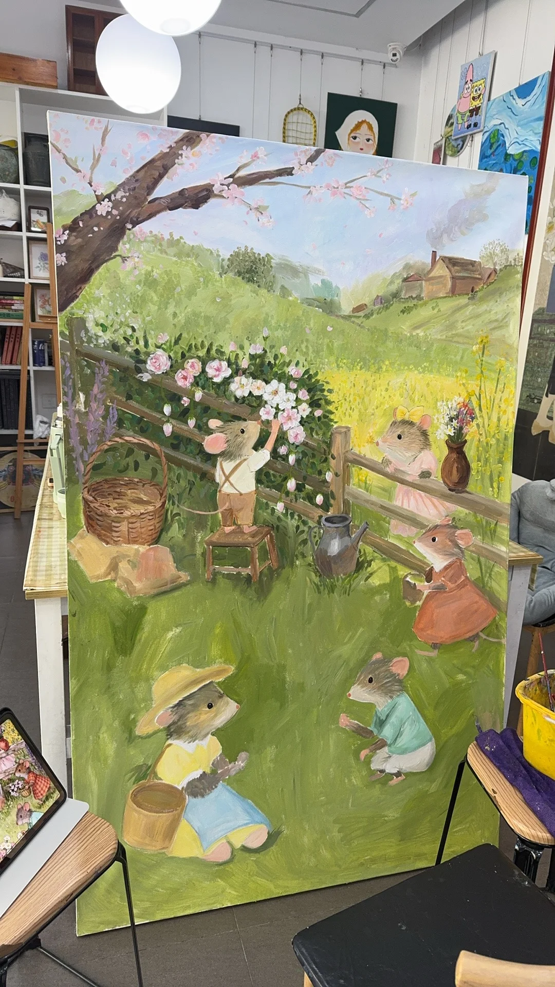 画完喽，在小县城画室里水平怎么样？沭阳画室