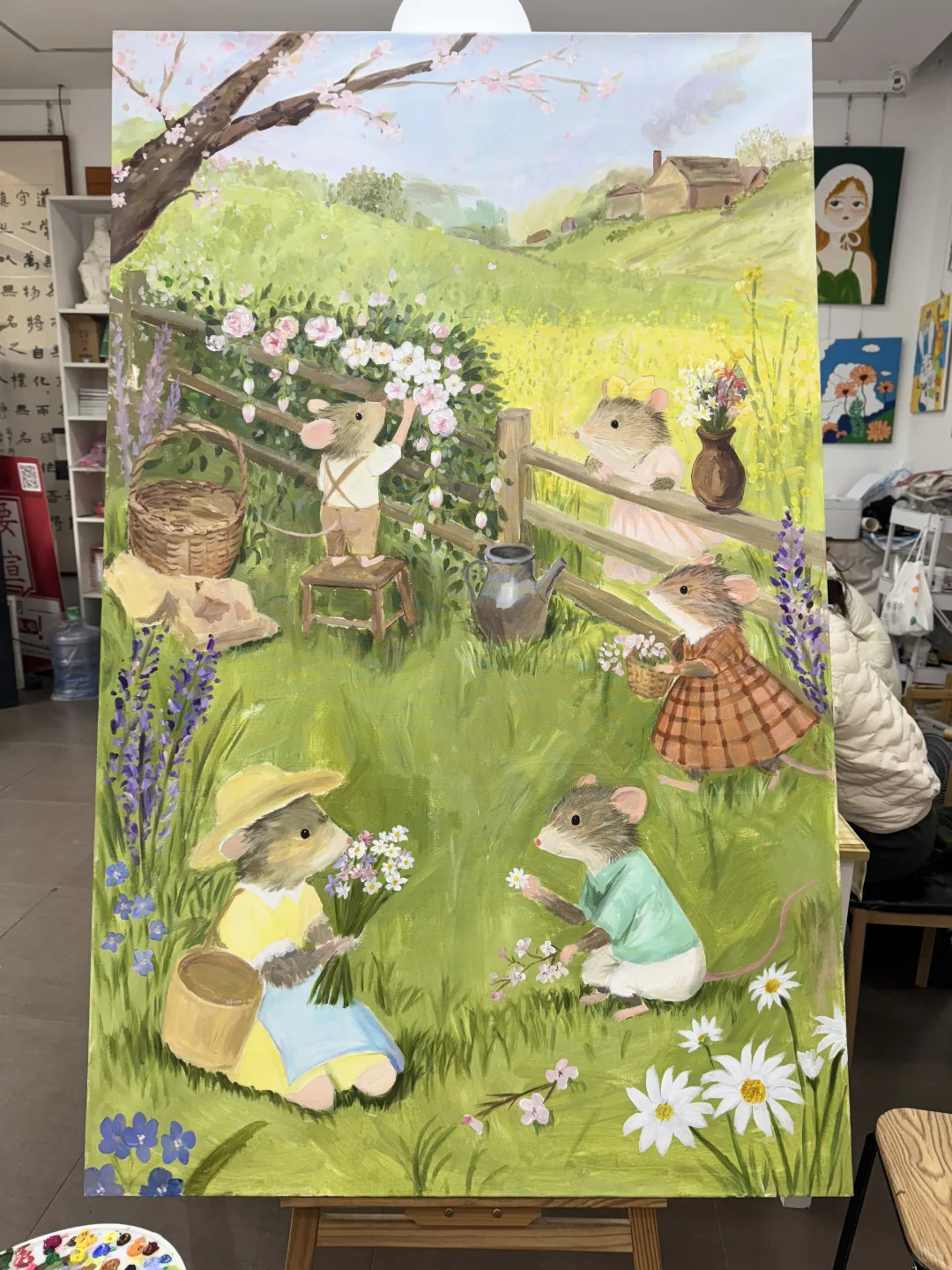 画完喽，在小县城画室里水平怎么样？沭阳画室