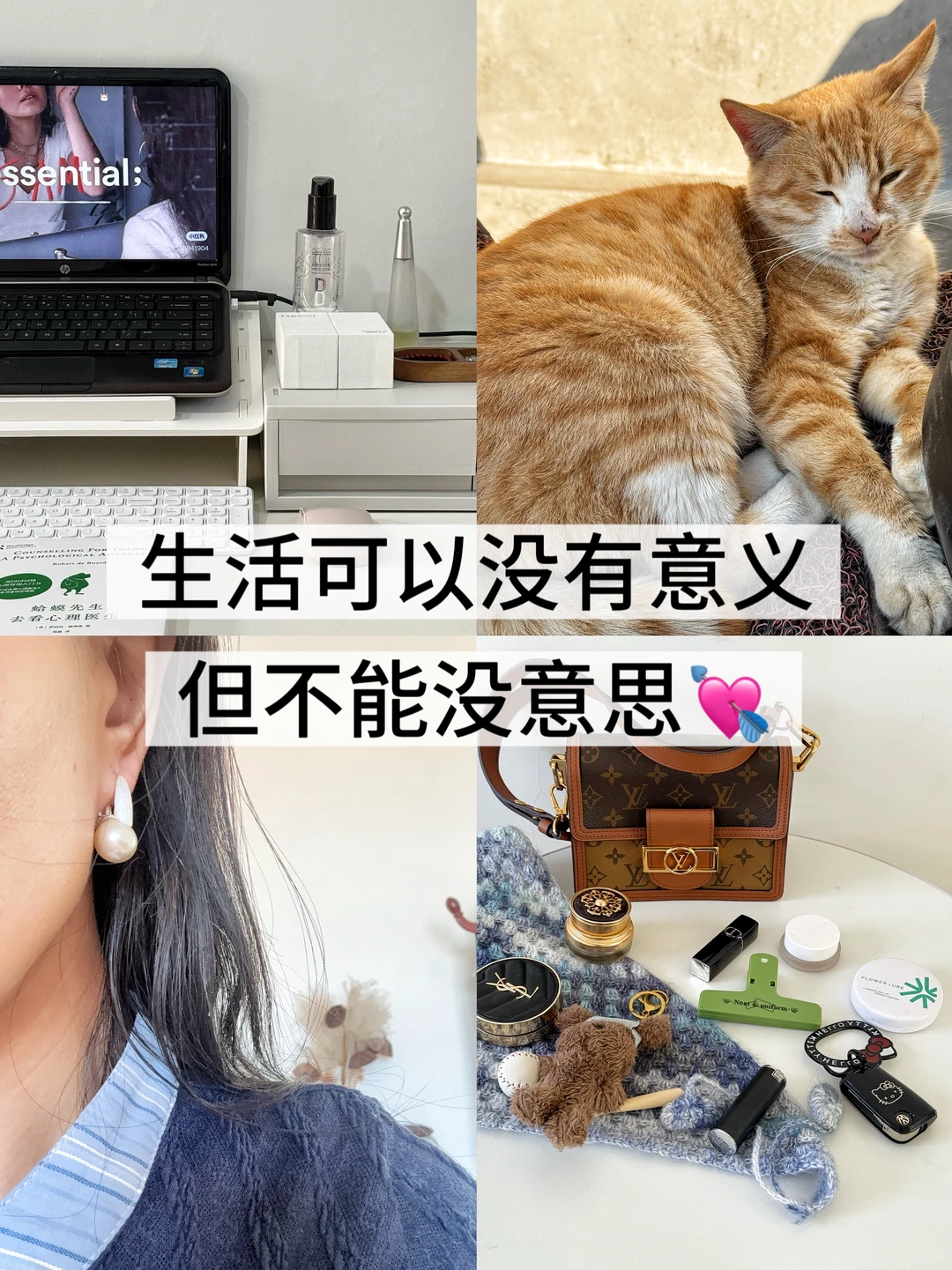 答应姐姐：生活可以没有意义，但是要有意思