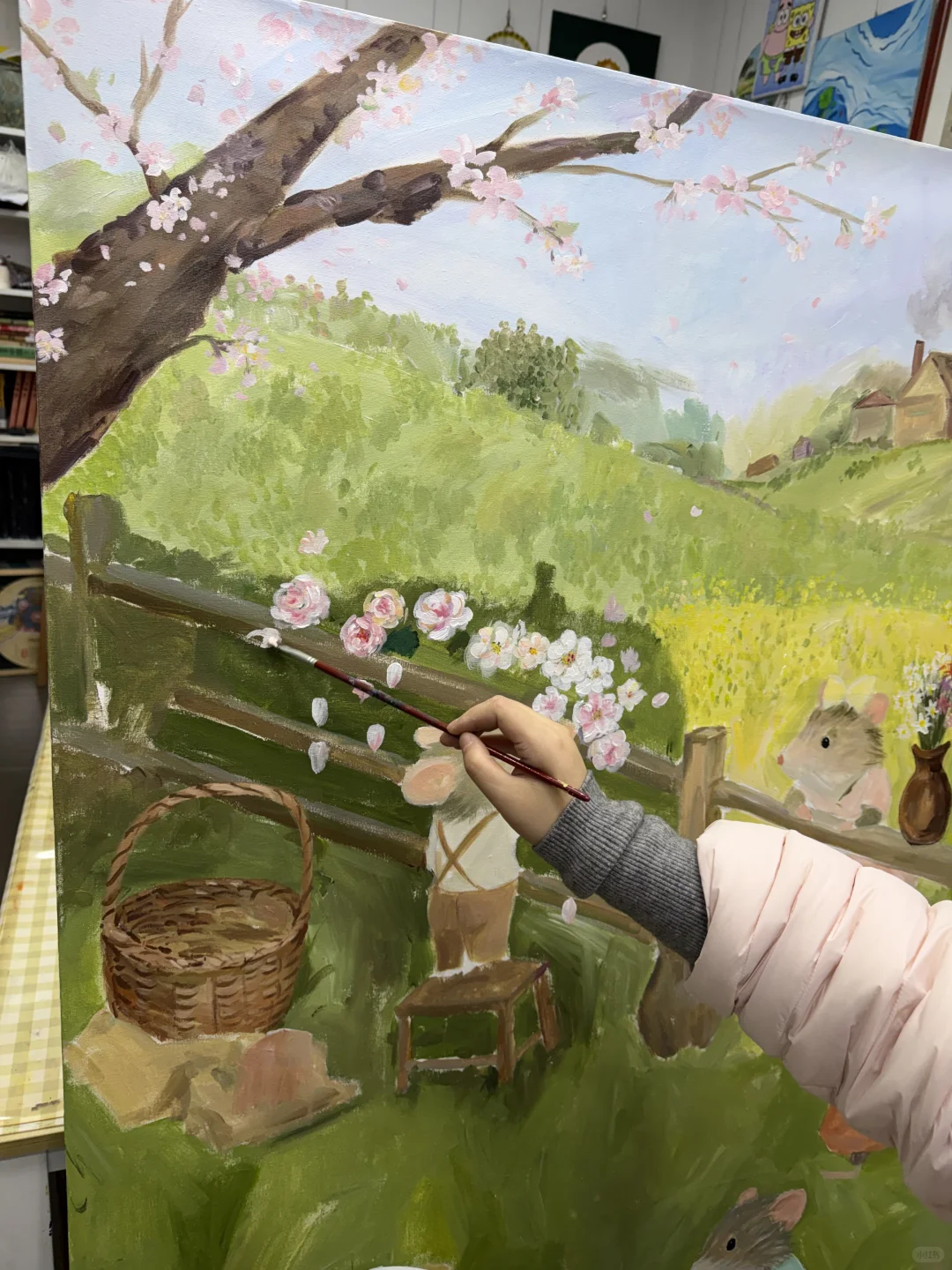 画完喽，在小县城画室里水平怎么样？沭阳画室