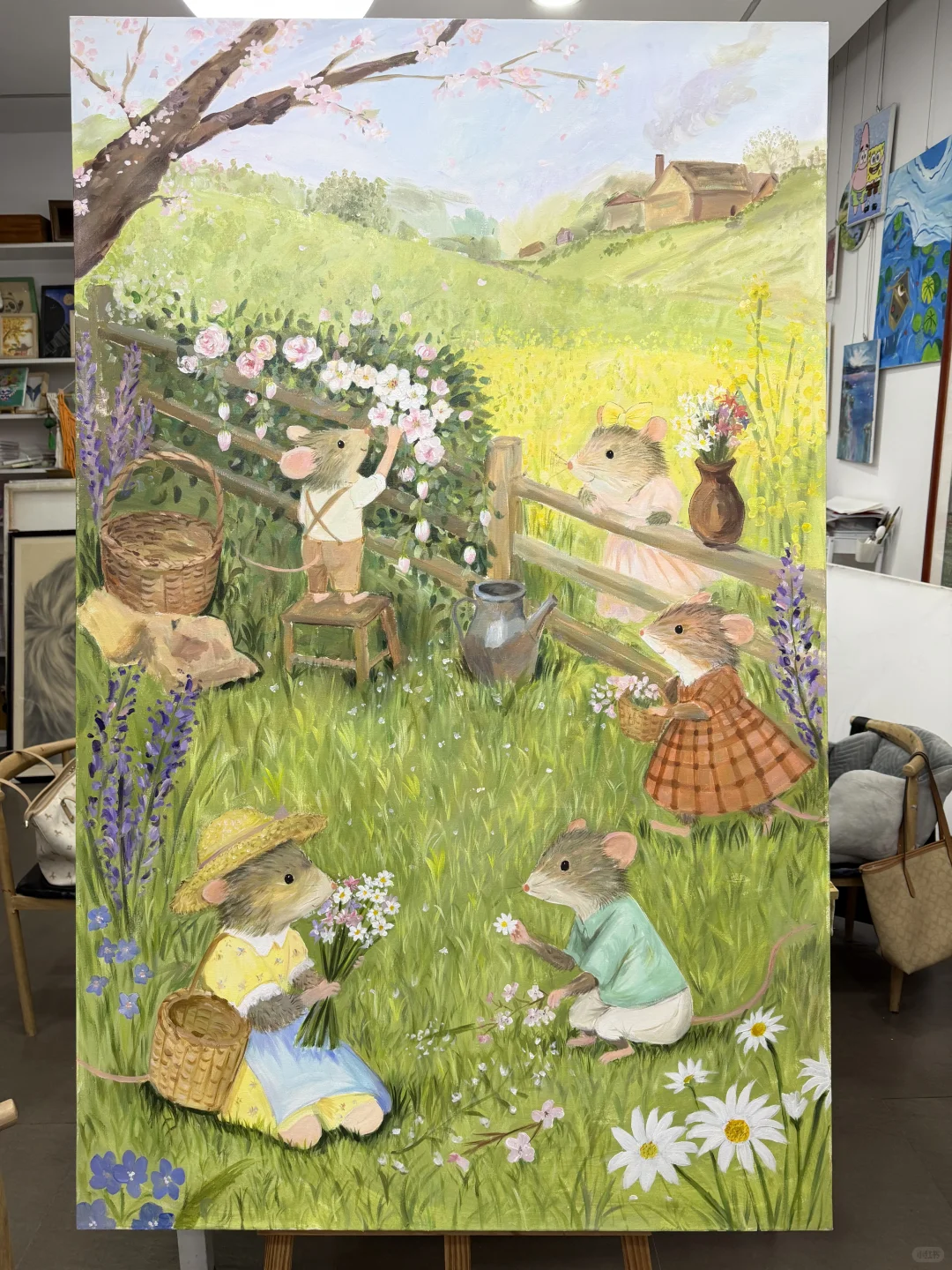 画完喽，在小县城画室里水平怎么样？沭阳画室