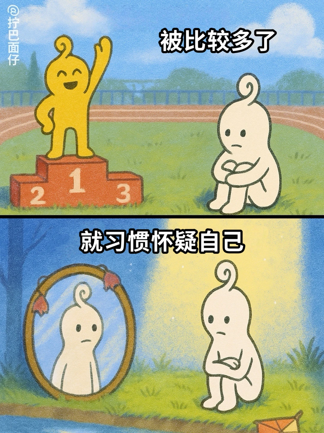 原来不喜欢自己，其实是这样来的