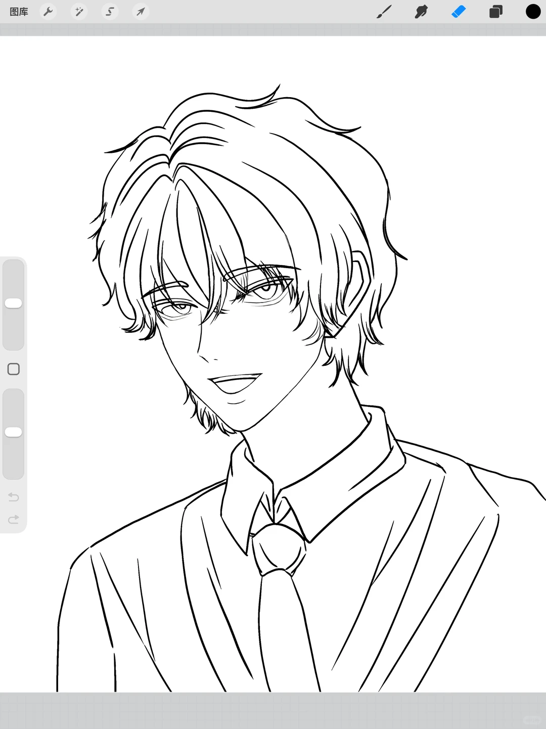 第一次画板绘 这样画的怎么样