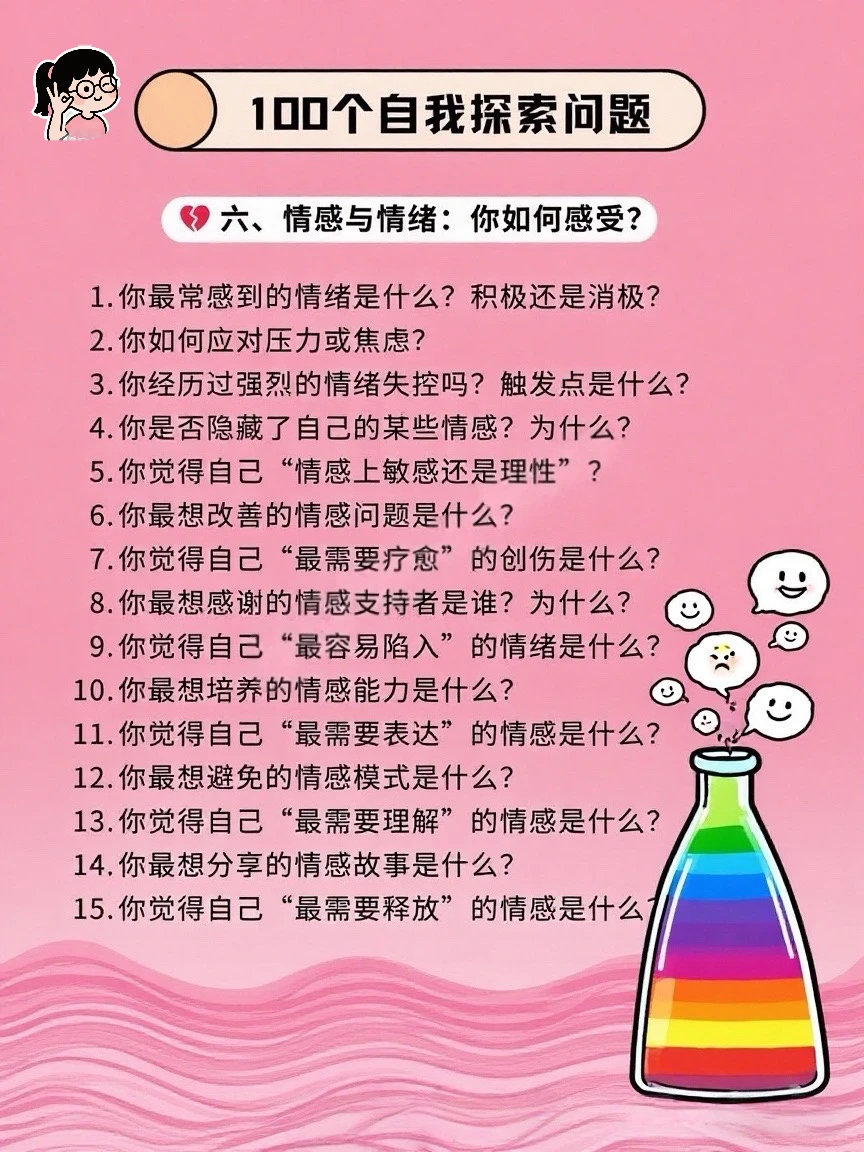 100个问题｜探索真实自我