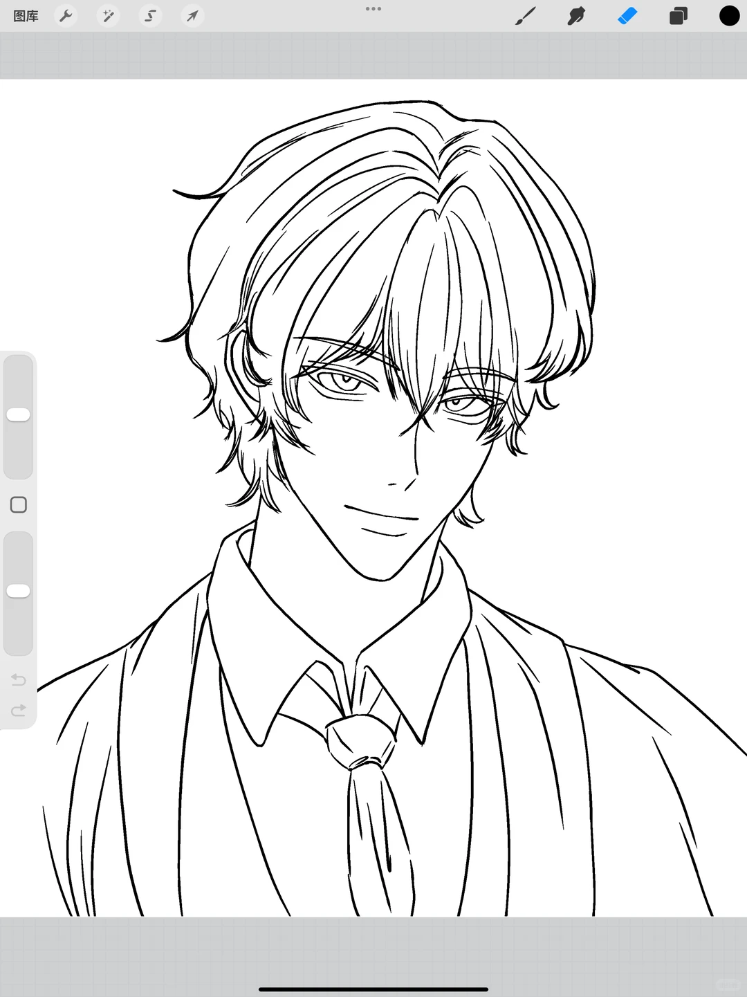 第一次画板绘 这样画的怎么样