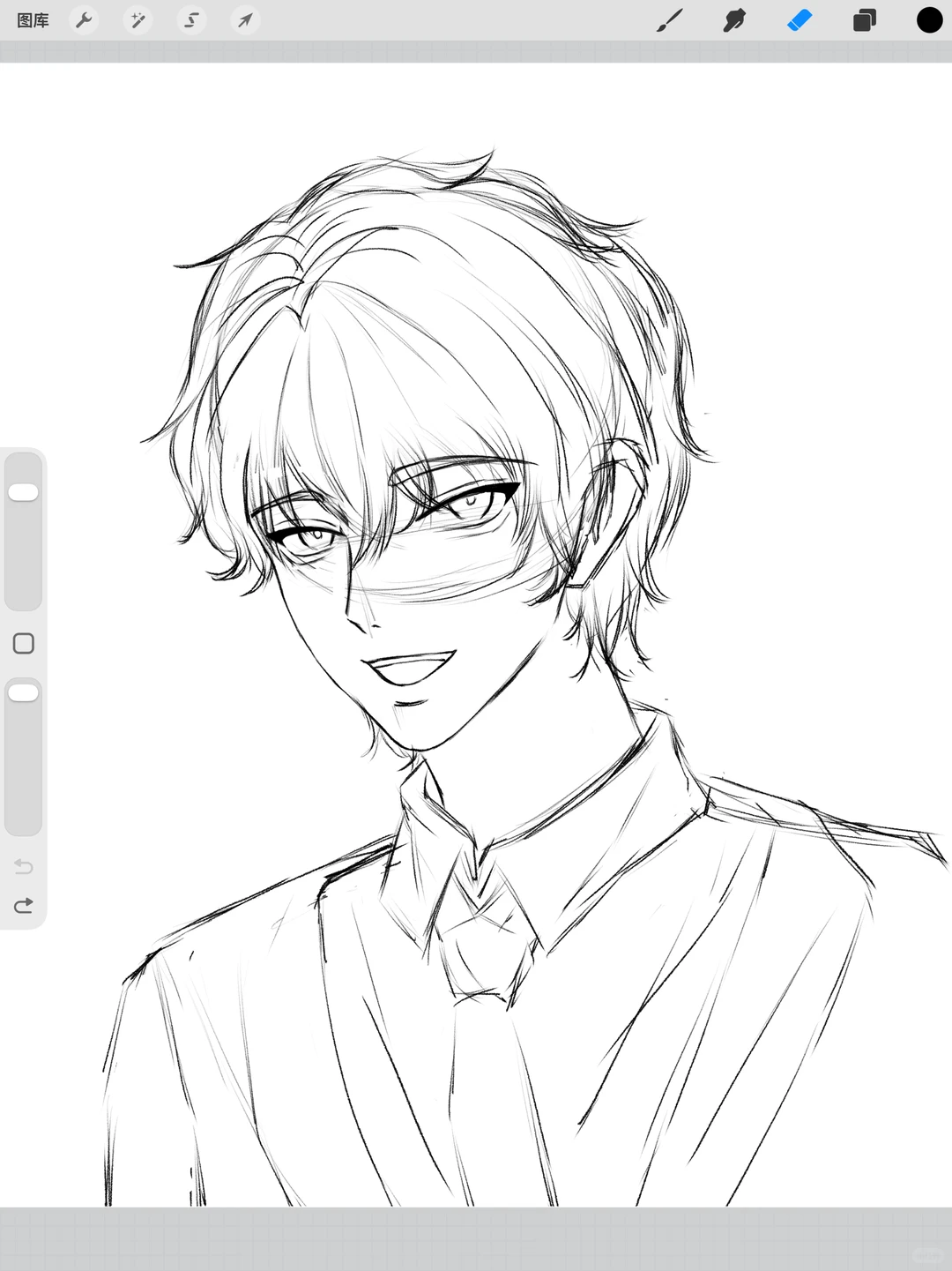 第一次画板绘 这样画的怎么样