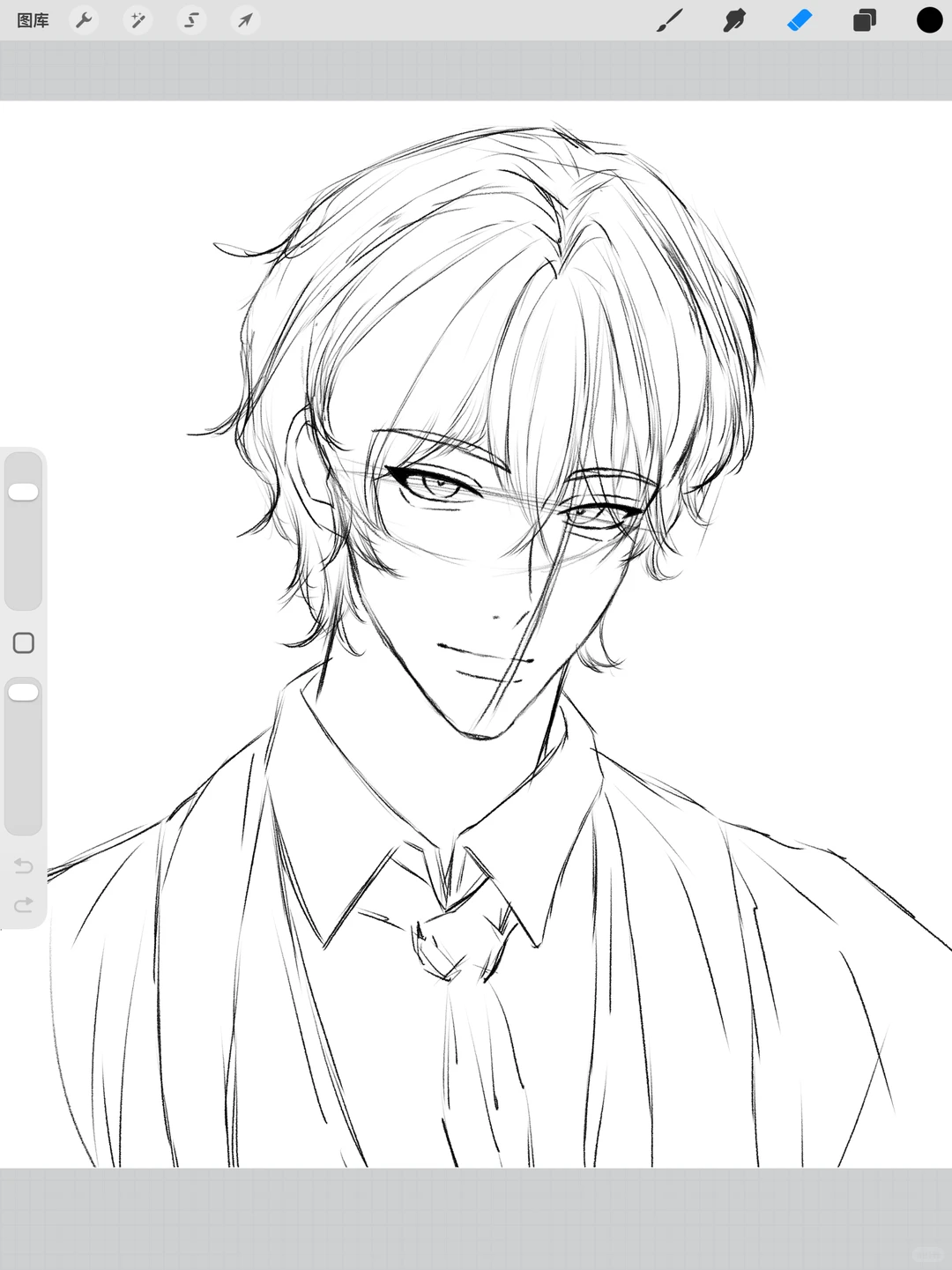 第一次画板绘 这样画的怎么样