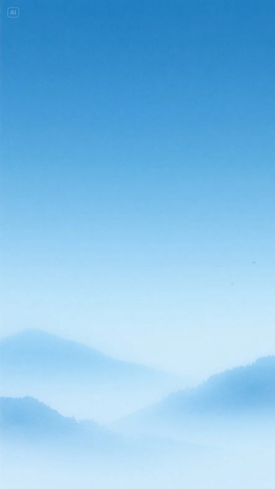 小清新背景图｜天青色等烟雨