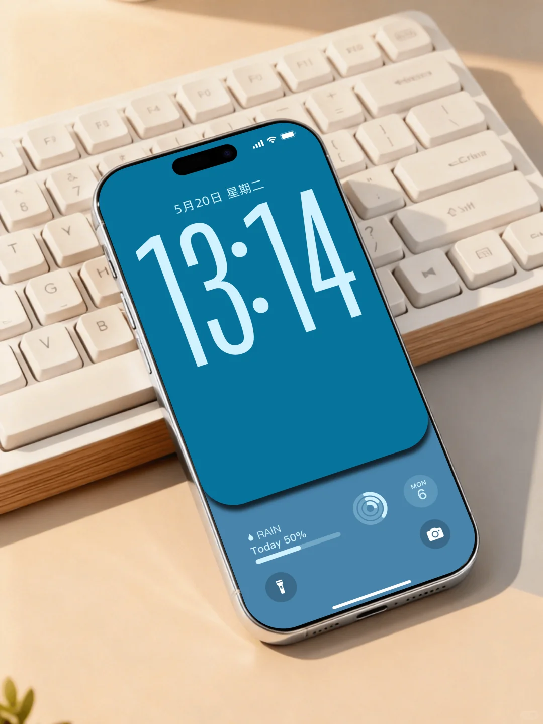 这才是我要的壁纸，干净清爽～