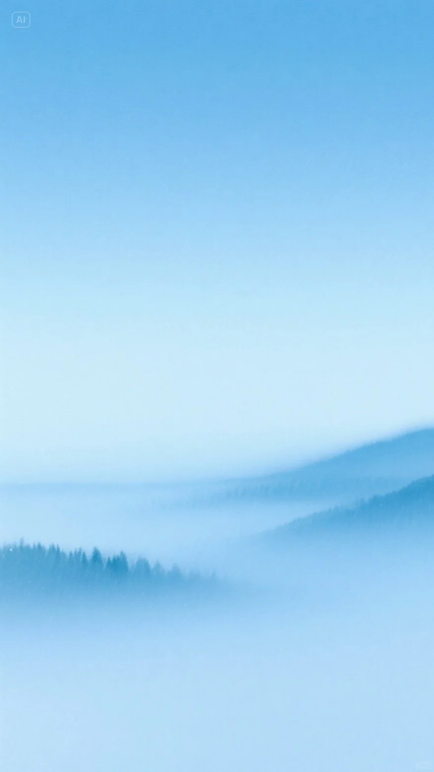 小清新背景图｜天青色等烟雨