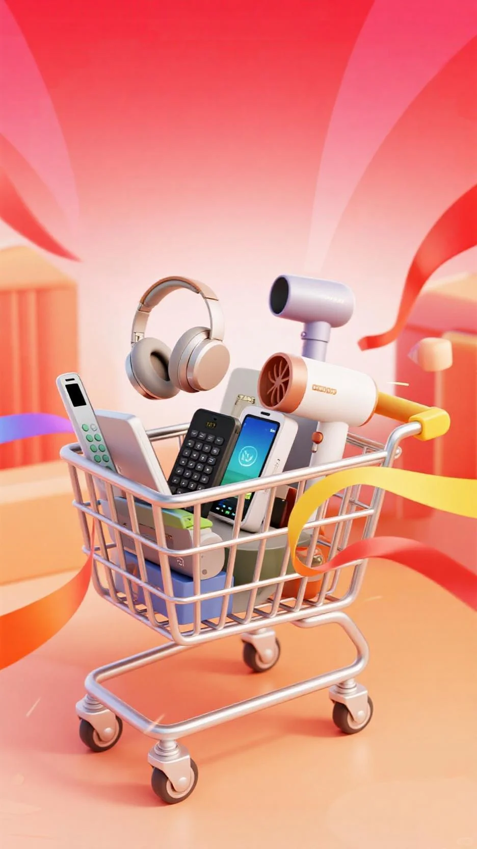 432丨购物车3D【分享】素材分享