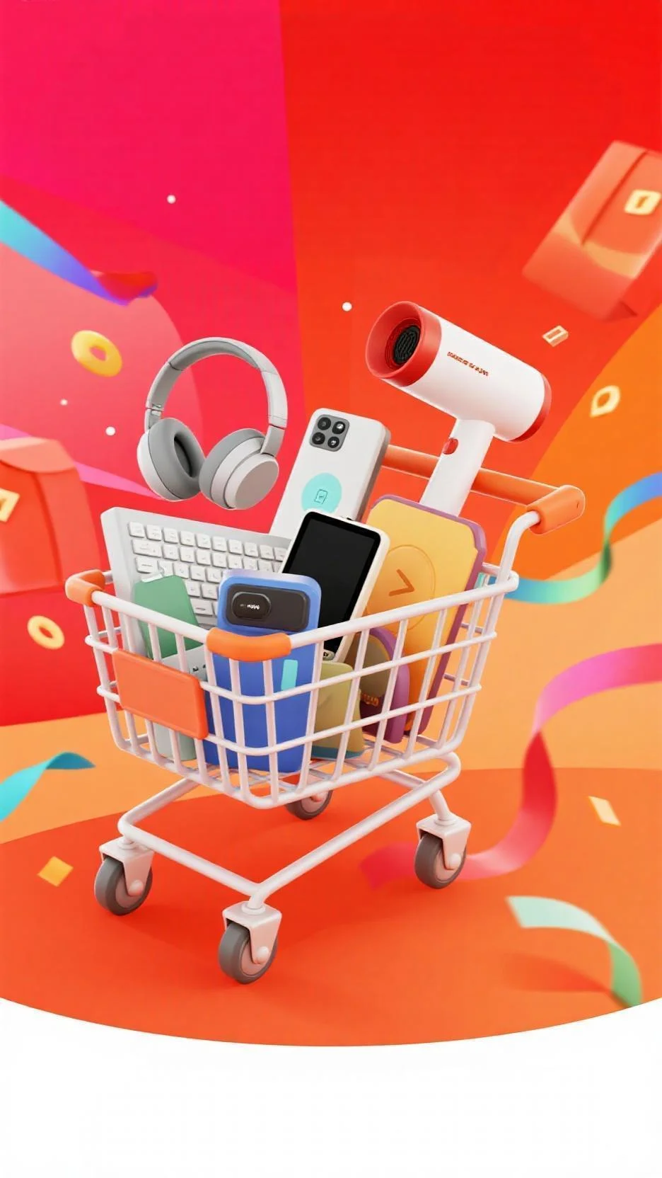 432丨购物车3D【分享】素材分享