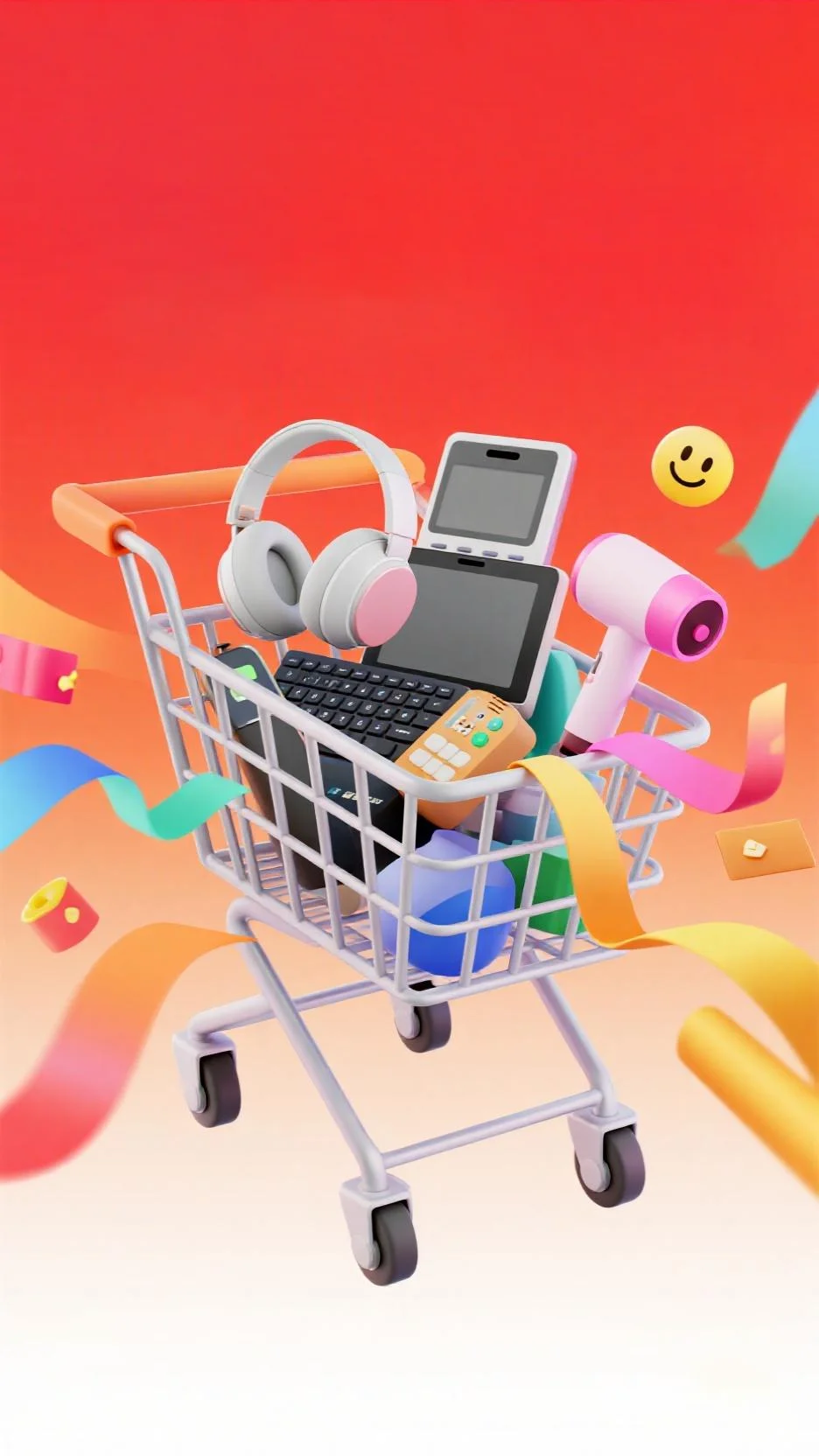 432丨购物车3D【分享】素材分享