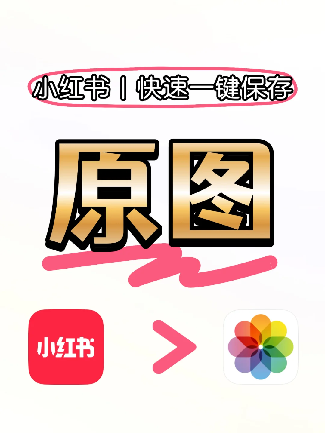 一键保存小红书真正原图❗️原始清晰度❗️