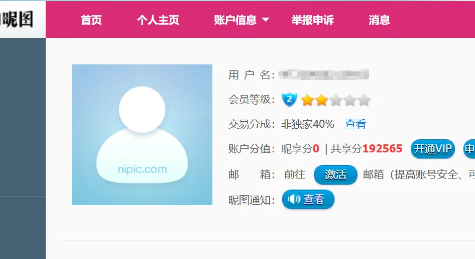 昵图网，19 万共享分