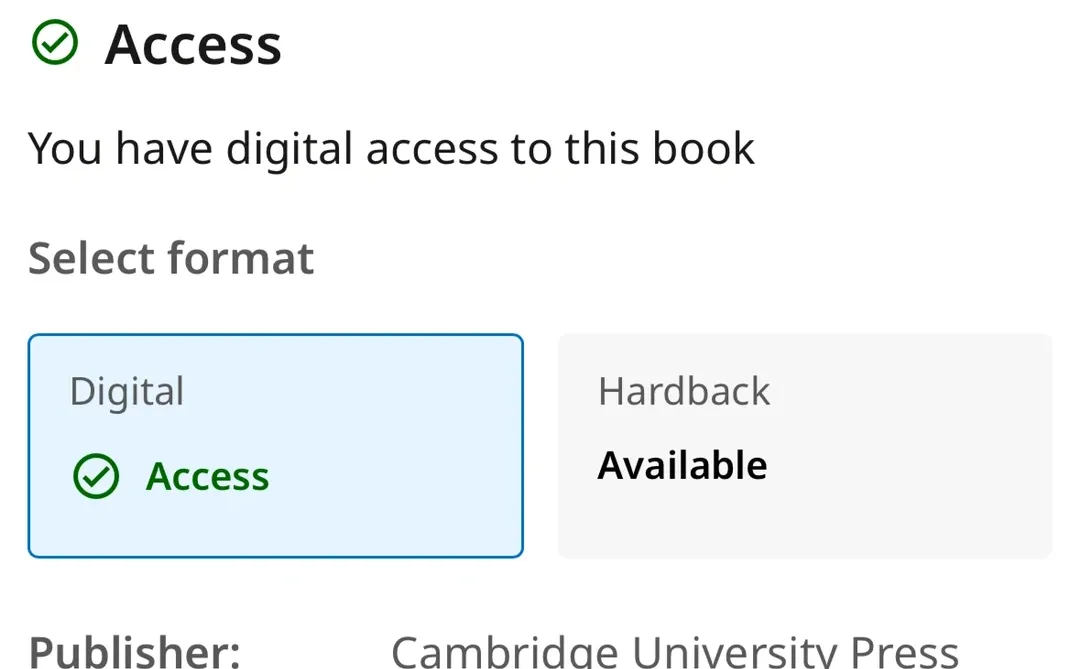 Cambridge University Press电子书下载