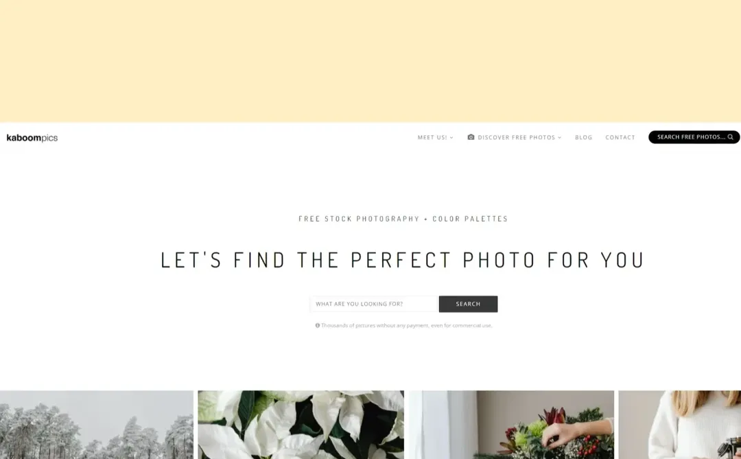 七个高清免费商用图片素材的神仙网站!