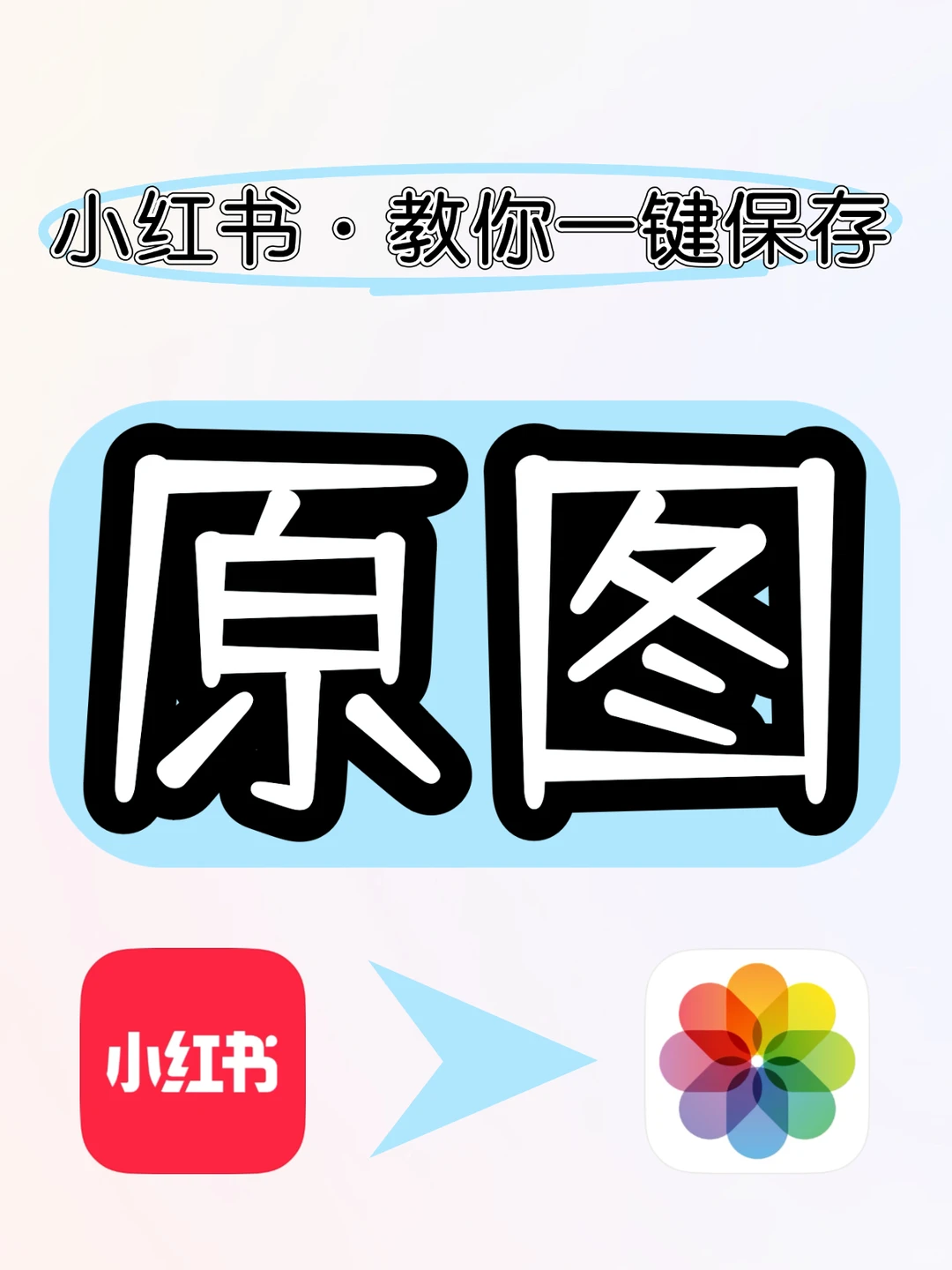 一键保存原图方法❗️小红书真正原图❗️
