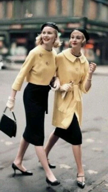 复古审美｜1950年代Vogue时装造型