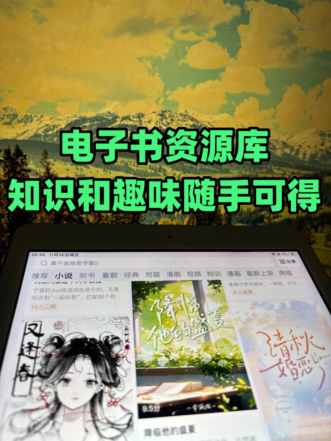 想实现“阅读自由？只差这份电子书资源库了