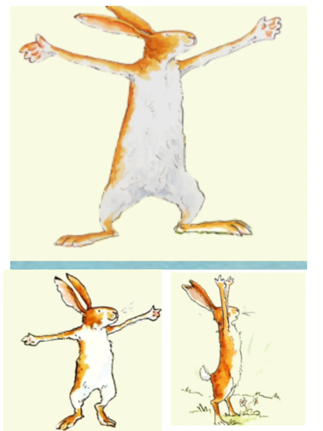 《猜猜我有多爱你》绘本扩展