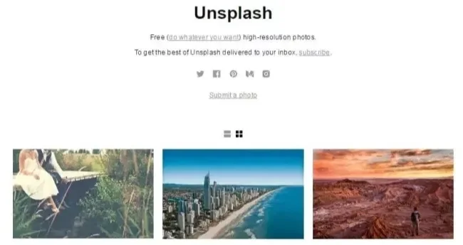 国外有哪些优秀的图片下载网站？