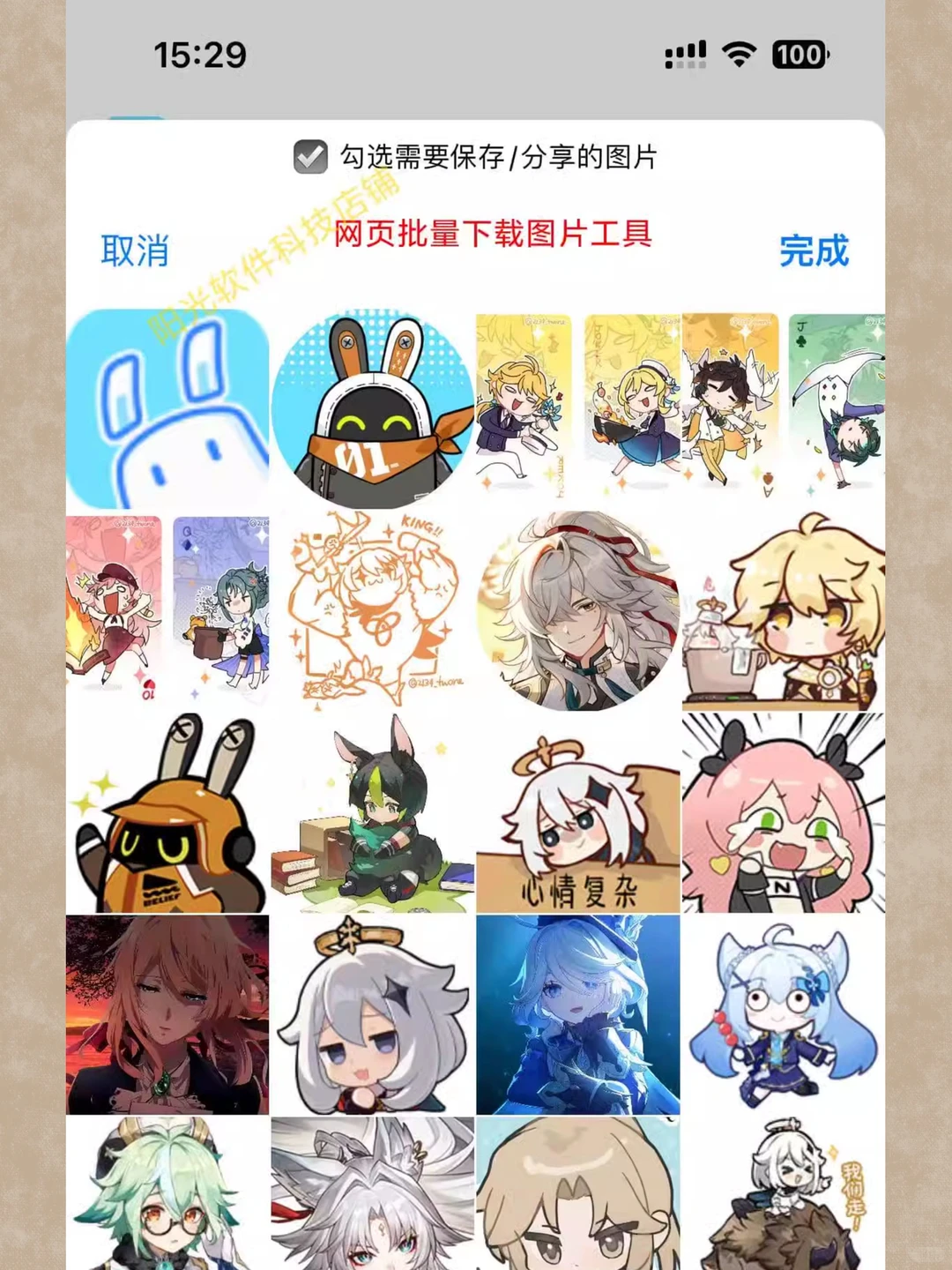 网页图片批量下载工具 手机电脑通用抓取神