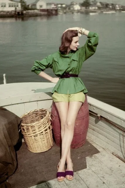 复古审美｜1950年代Vogue时装造型