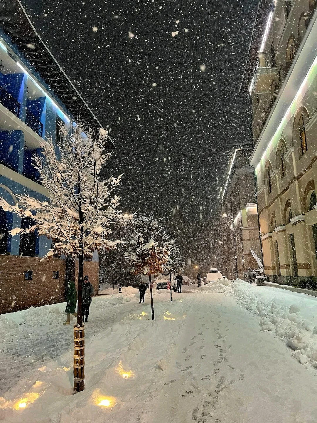 12张氛围感雪图背景|已超清处理直接拿