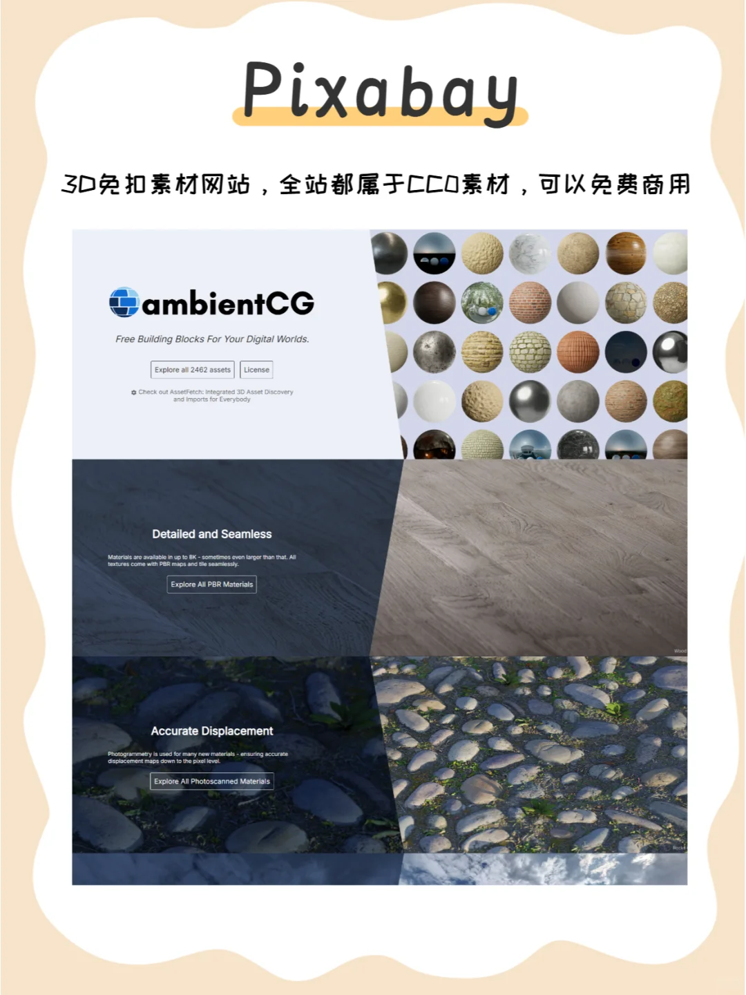 9个宝藏免扣素材网站分享｜免费可商用