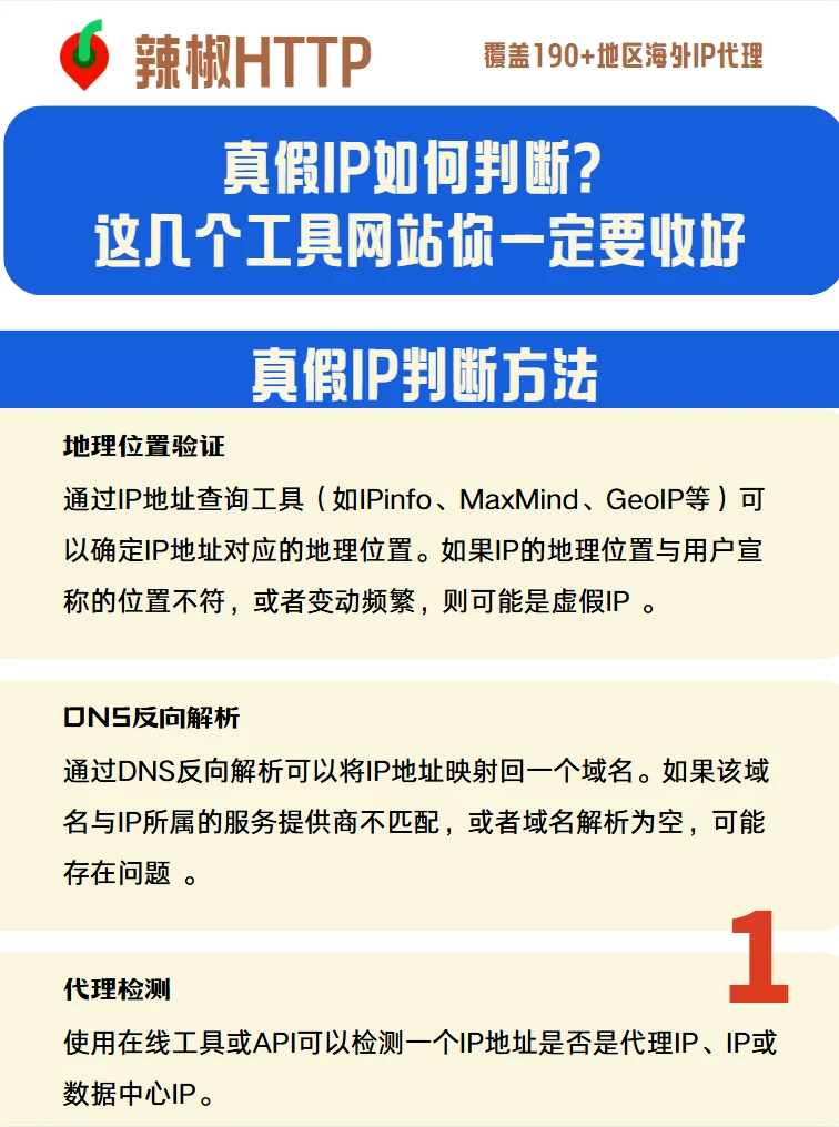 真假IP如何判断？这几个工具网站一定要收藏